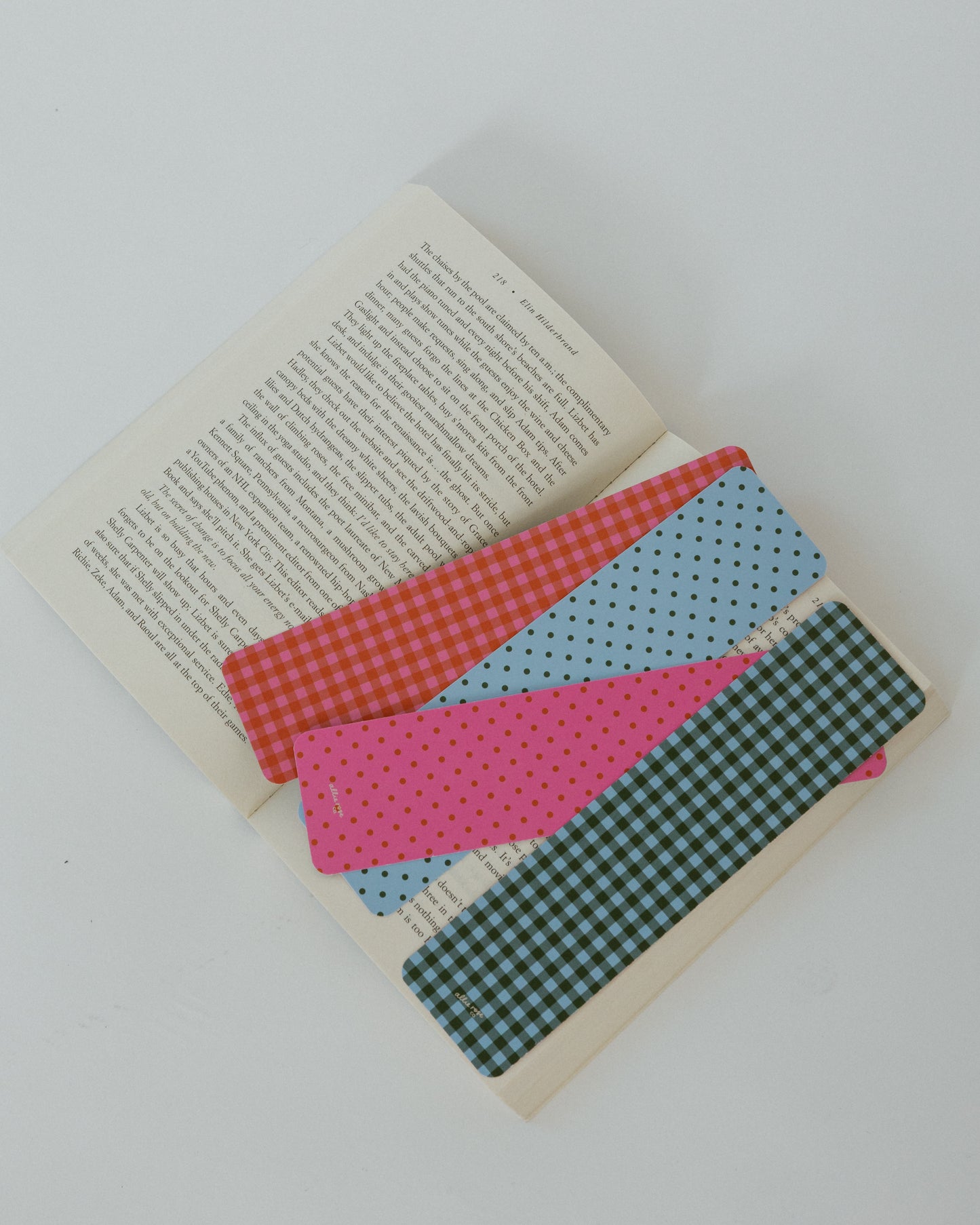 Gingham Bookmark