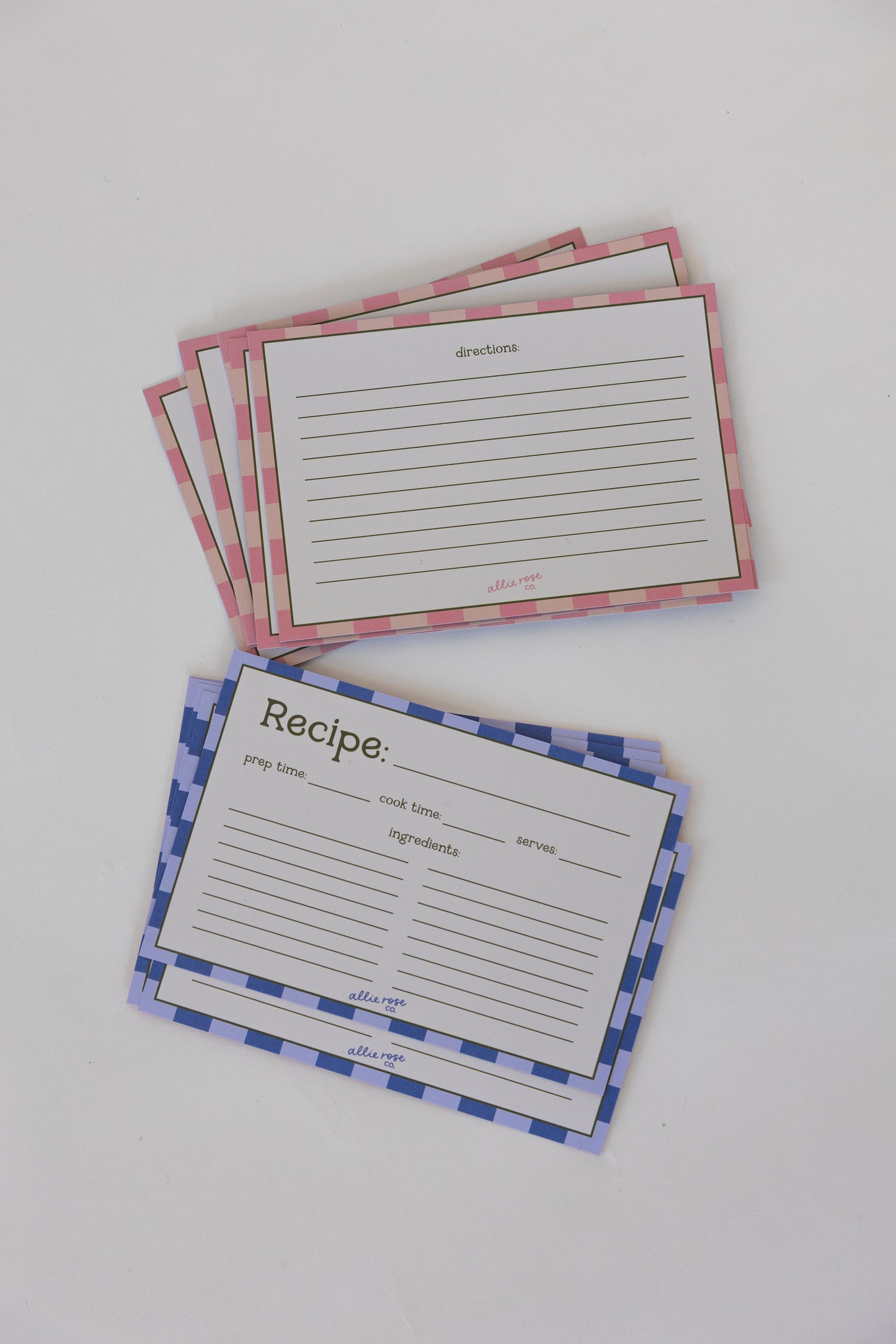 Recipe Cards