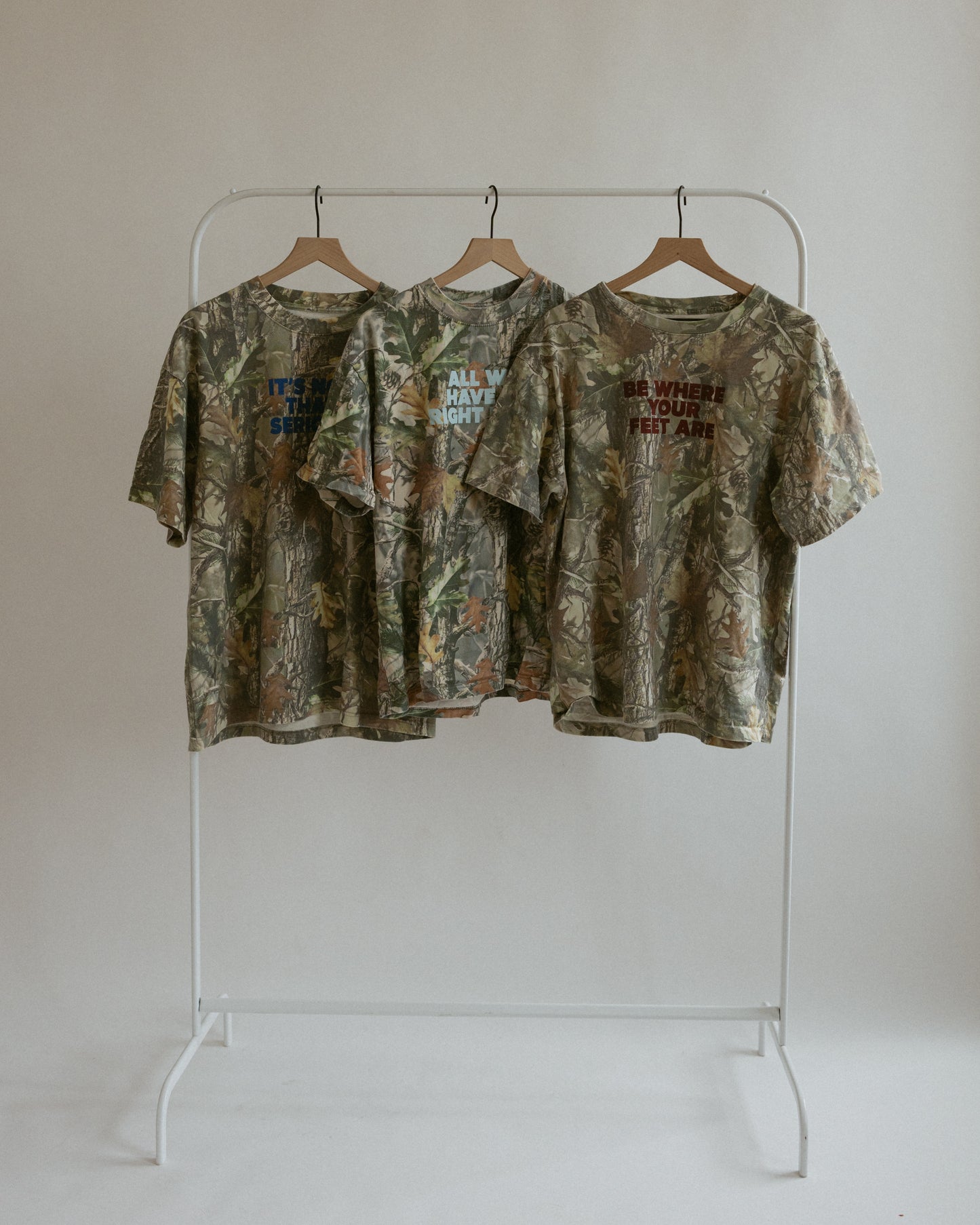 It's Not That Serious Camo Short Sleeve Tee