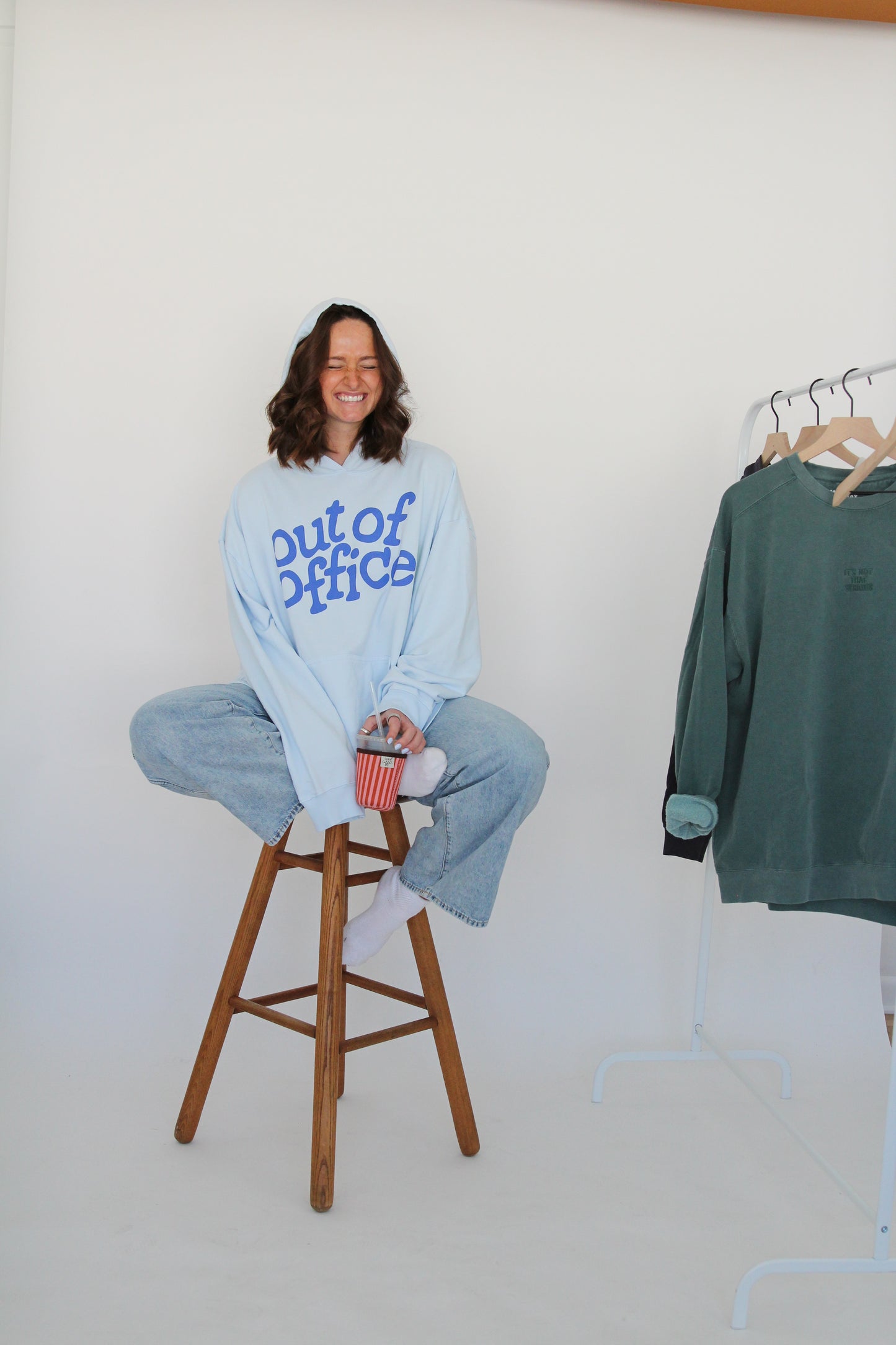 Out Of Office Lightweight Hoodie