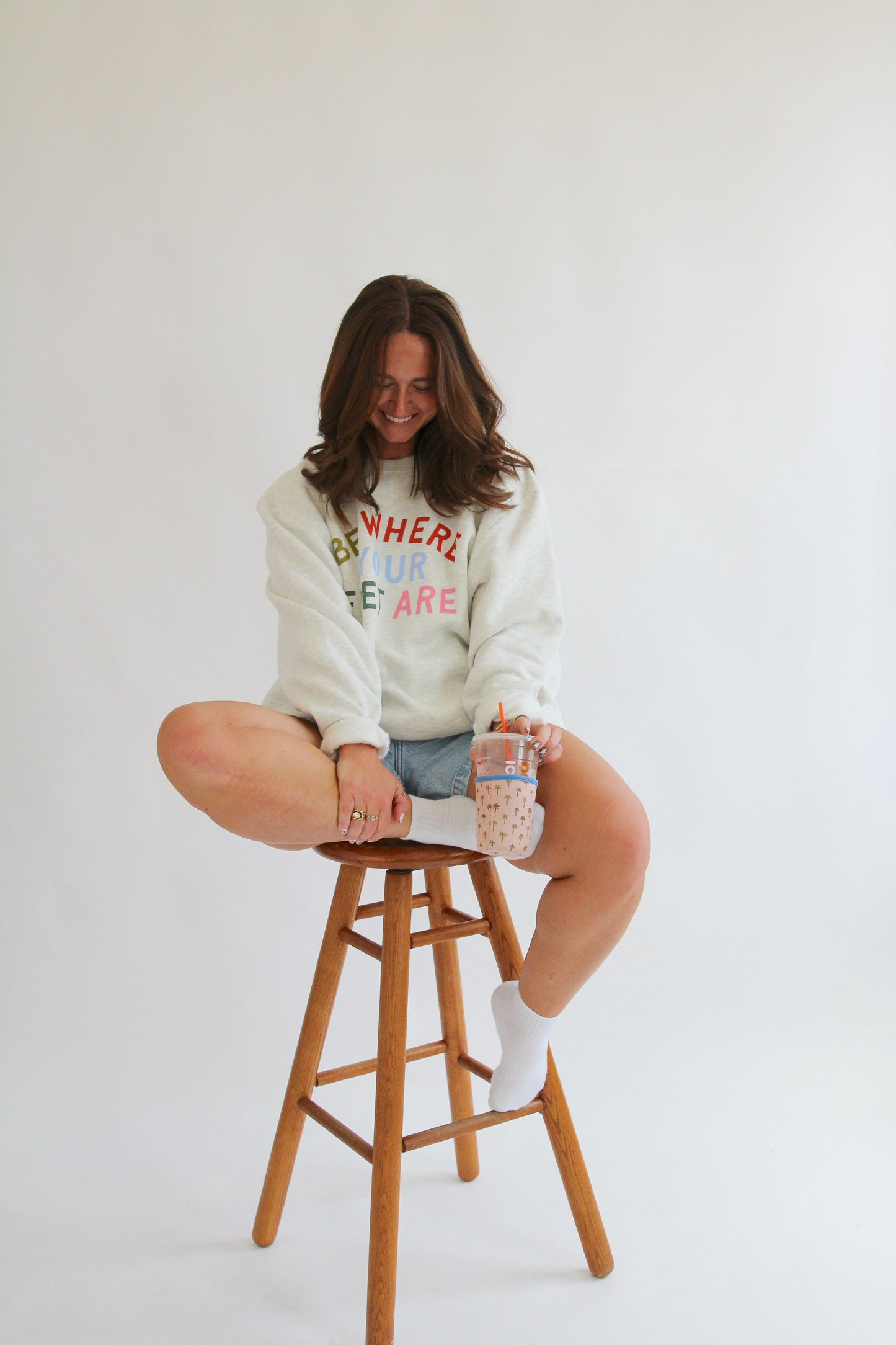Be Where Your Feet Are Crewneck