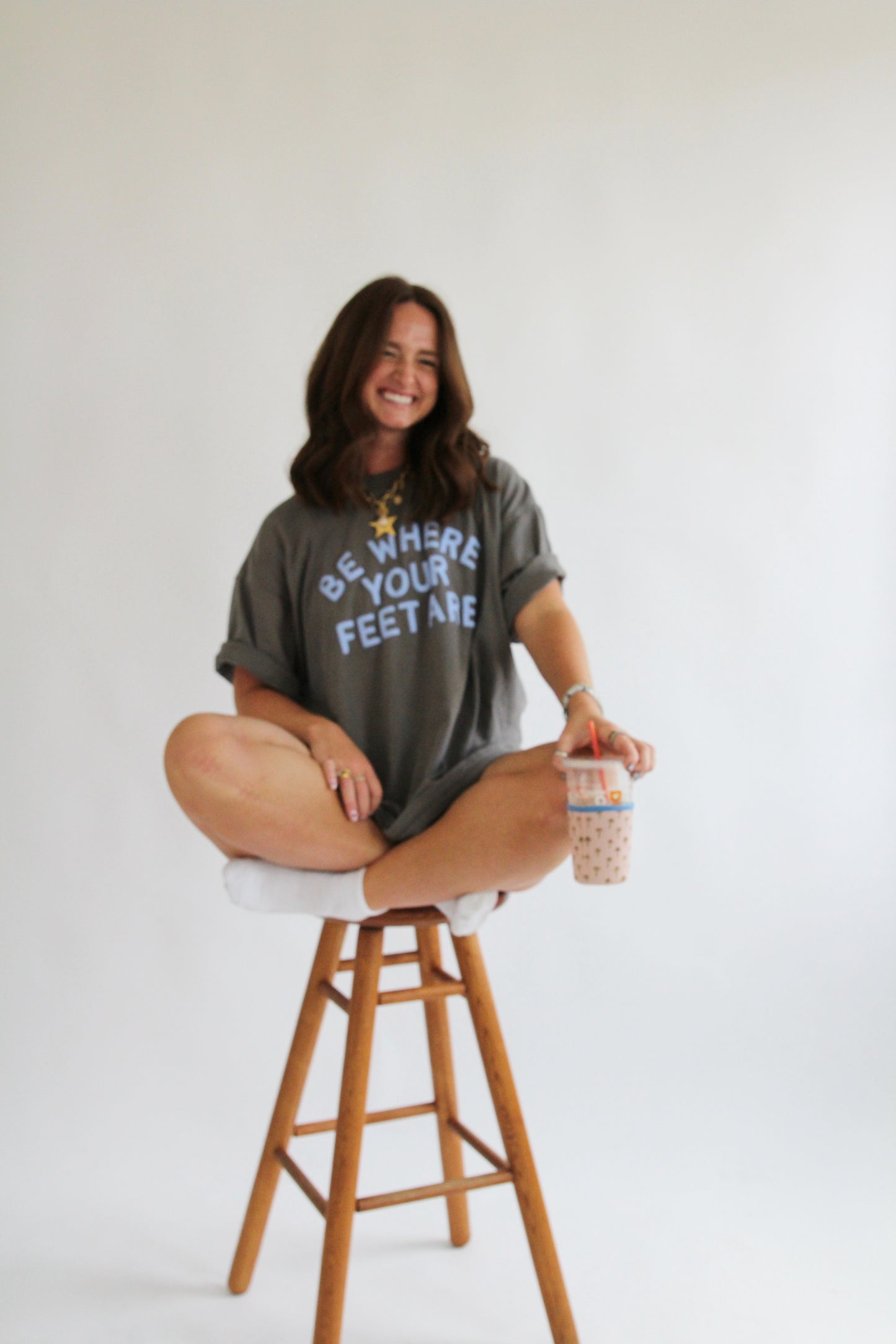 Be Where Your Feet Are Short Sleeve Tee