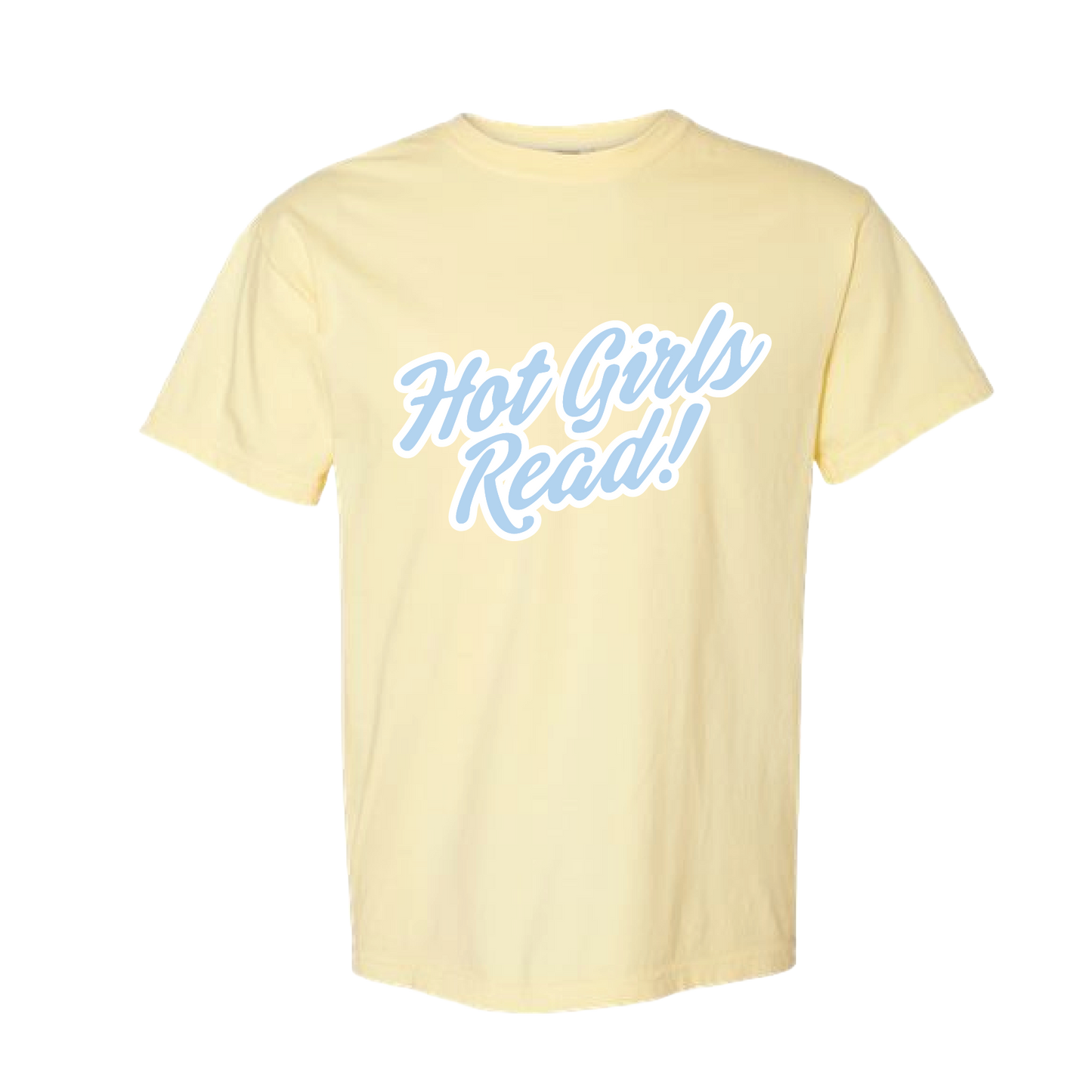 Brady x ARC Butter Yellow Hot Girls Read Short Sleeve