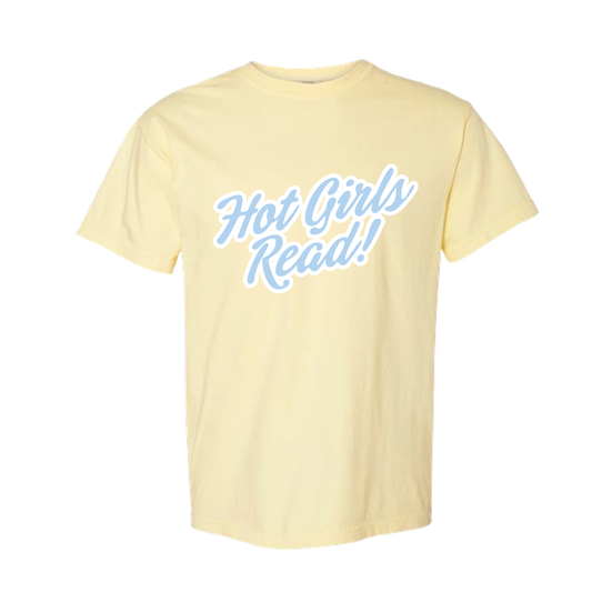 Brady x ARC Butter Yellow Hot Girls Read Short Sleeve