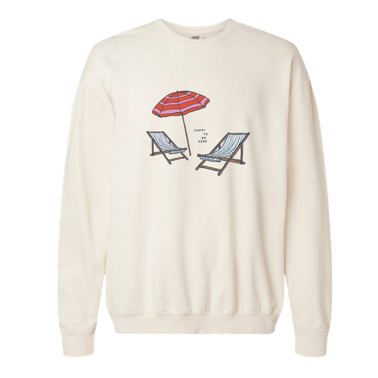Happy To Be Here Lightweight Hoodie