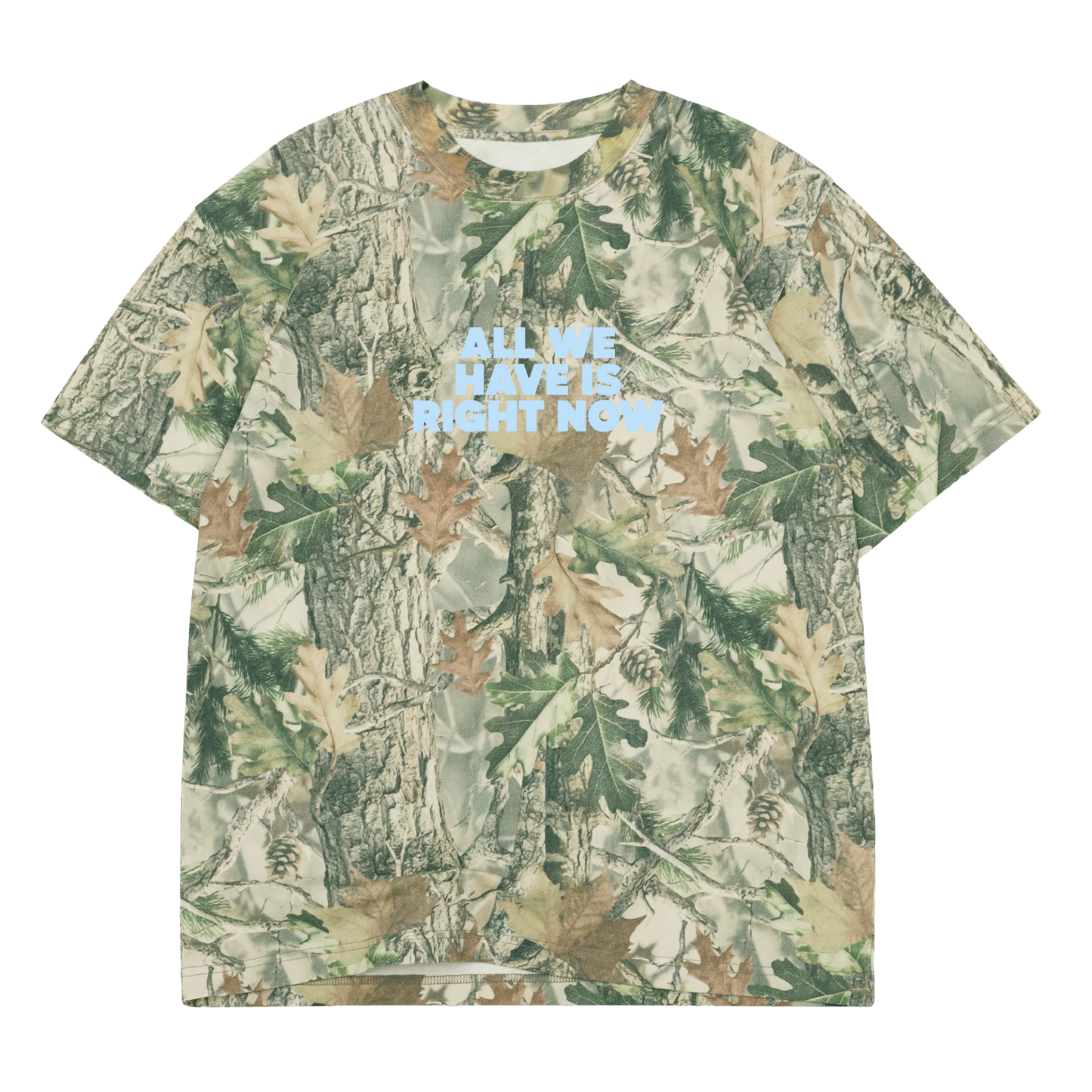All We Have is Right Now Camo Short Sleeve