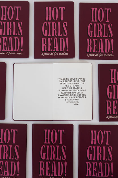 Hot Girls Read Reading Journal