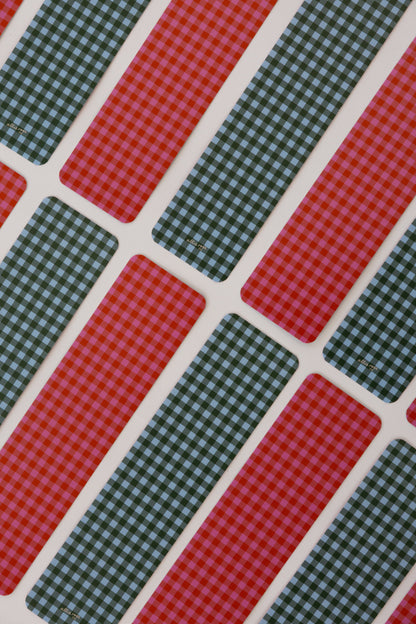 Gingham Bookmark