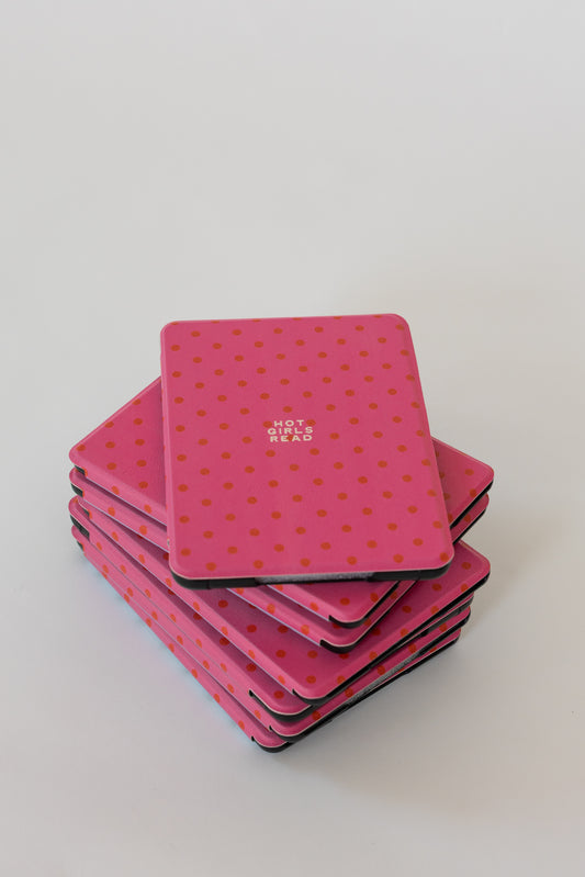 Hot Girls Read Polka Dot Kindle Case