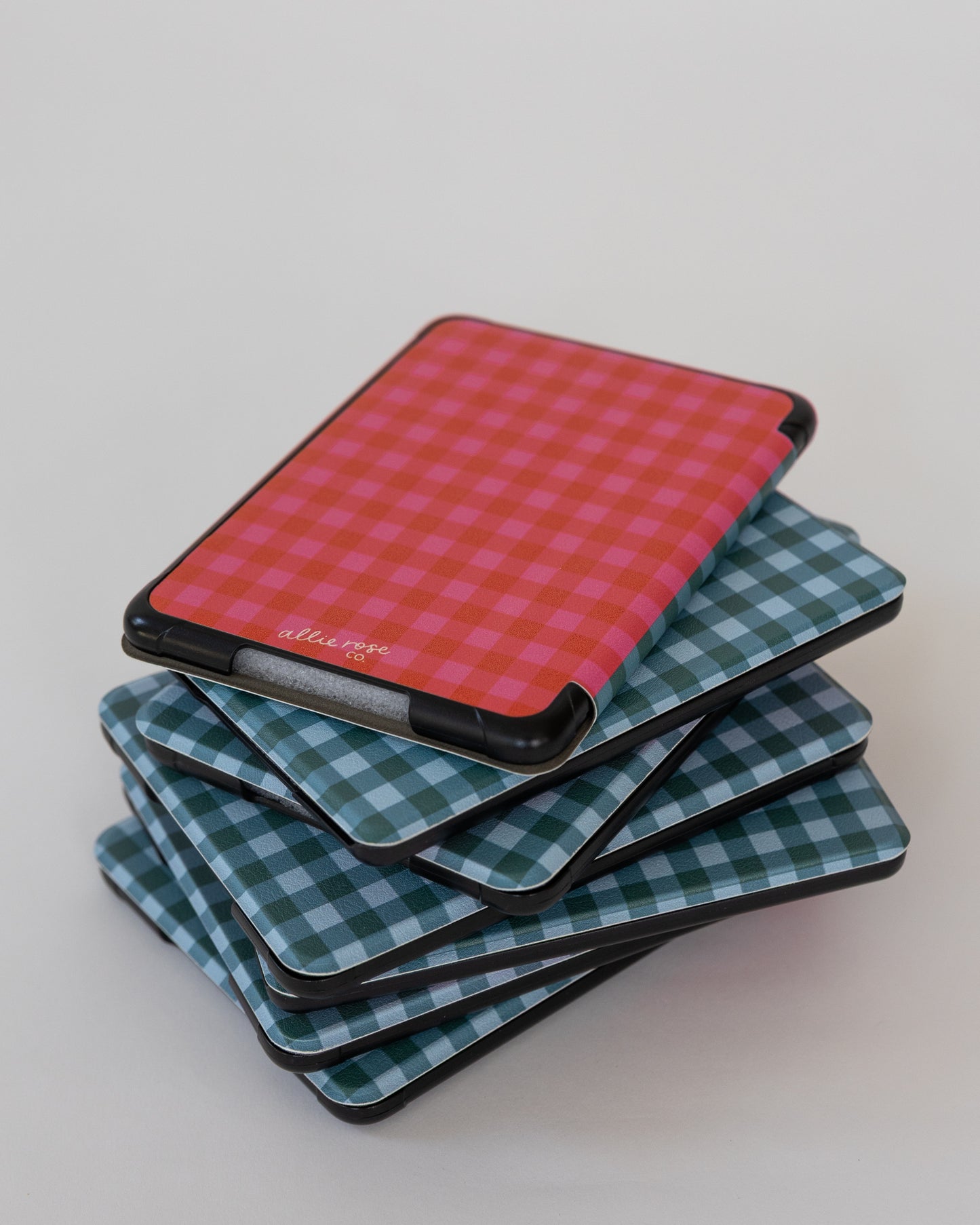 Gingham Kindle Case