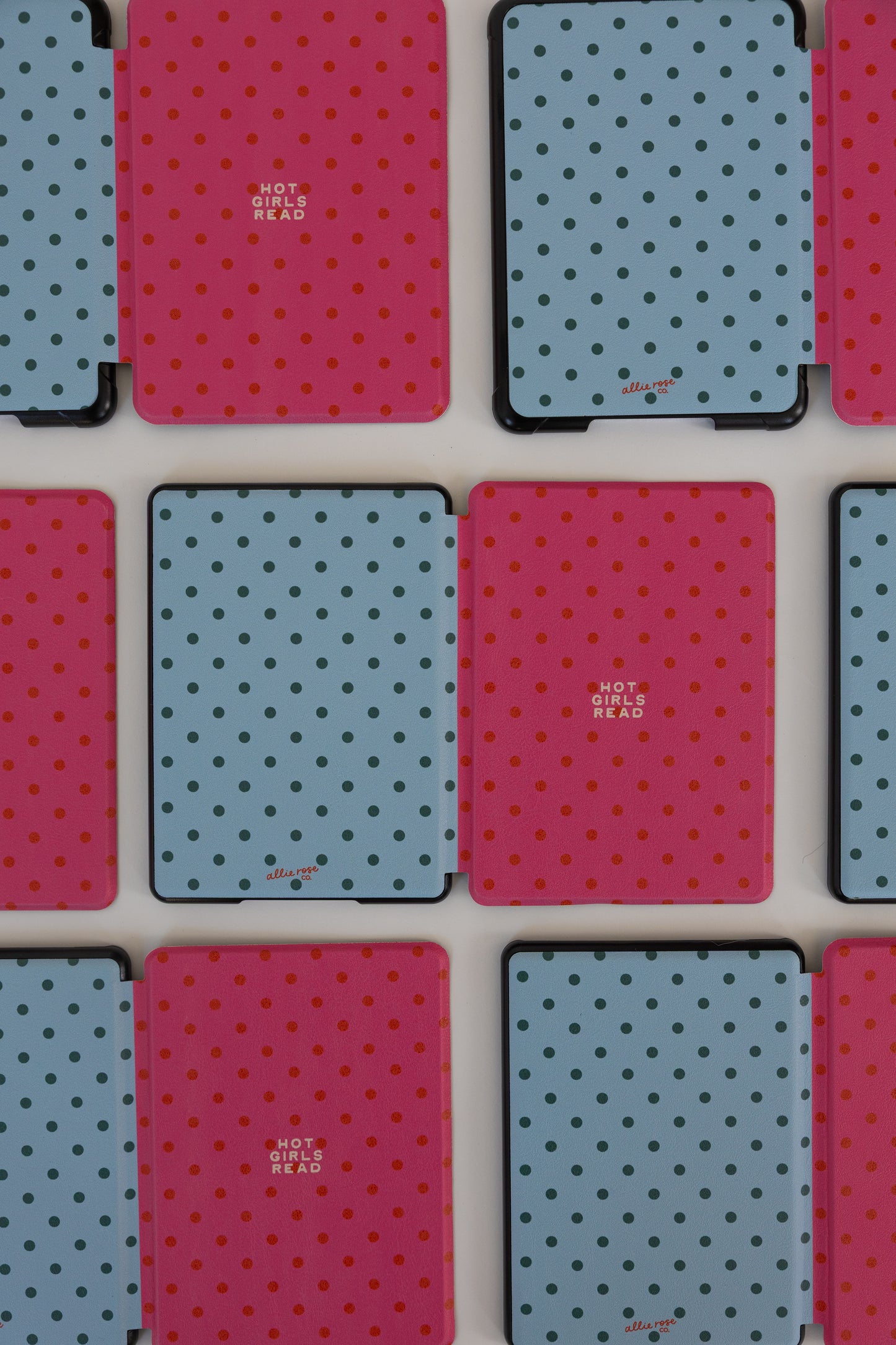 Hot Girls Read Polka Dot Kindle Case
