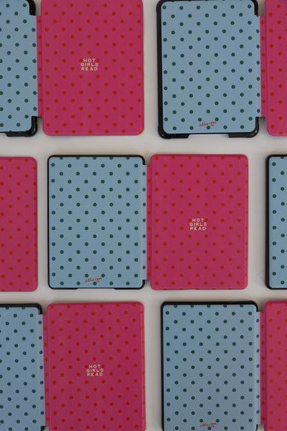 Hot Girls Read Polka Dot Kindle Case