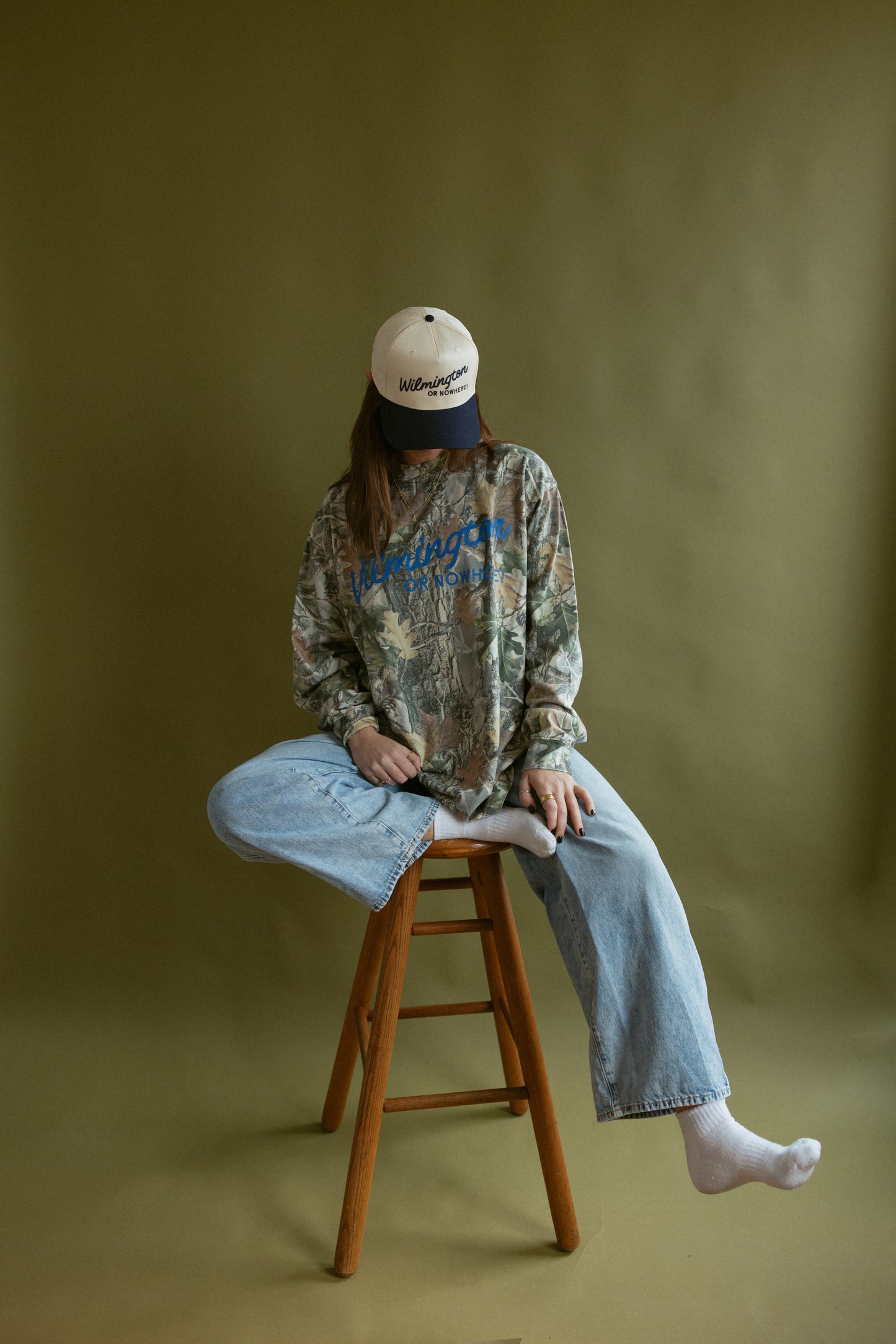 Camo Wilmington or Nowhere Long Sleeve Tee