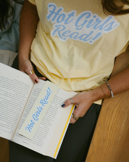 Brady x ARC Butter Yellow Hot Girls Read Short Sleeve