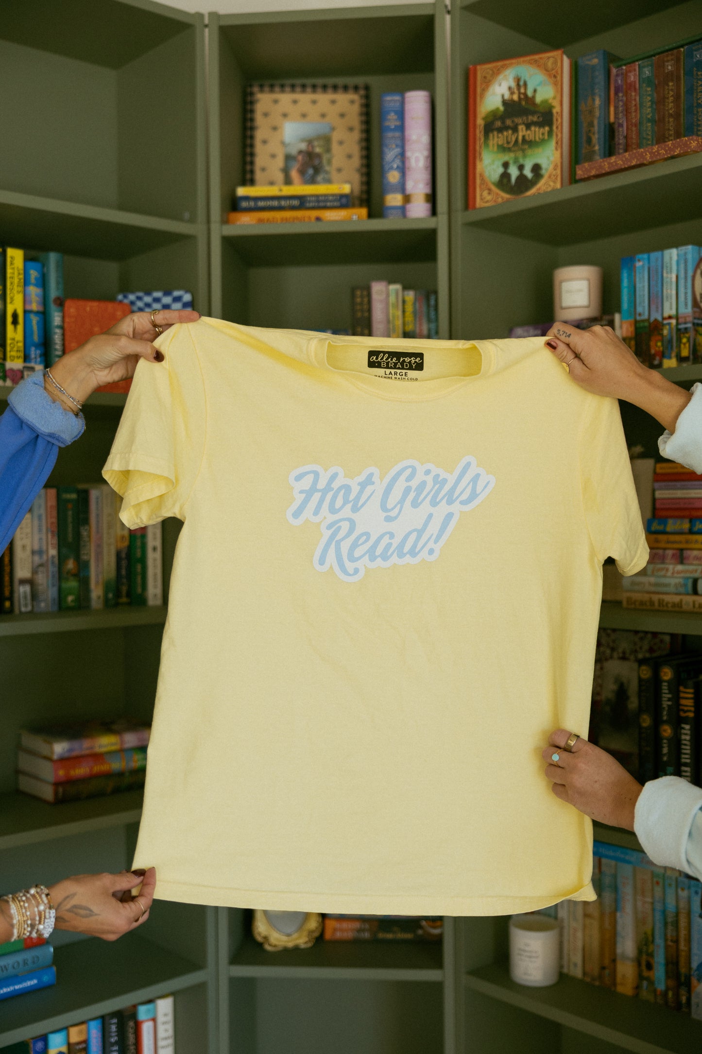 Brady x ARC Butter Yellow Hot Girls Read Short Sleeve