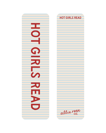 Striped Hot Girls Read Bookmark