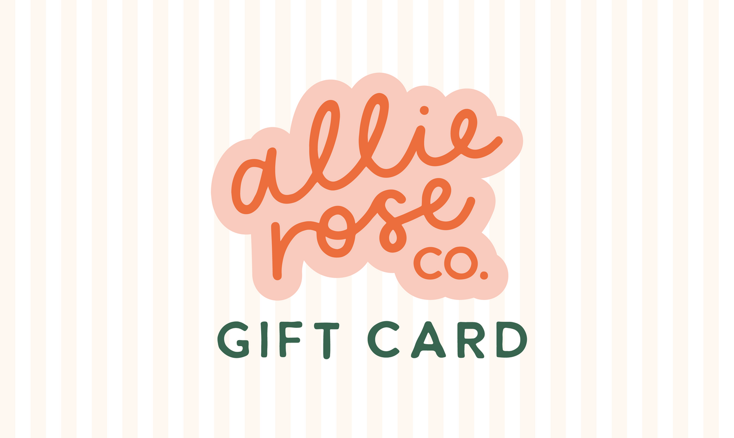 Allie Rose Co. Gift Card