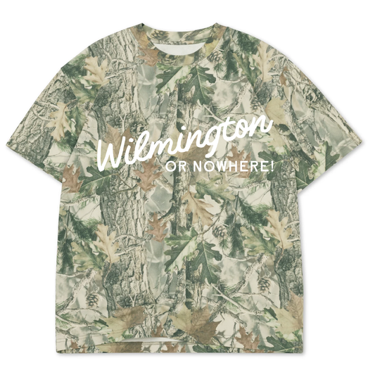 Camo Wilmington or Nowhere Short Sleeve Tee