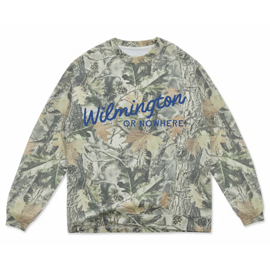 Camo Wilmington or Nowhere Long Sleeve Tee