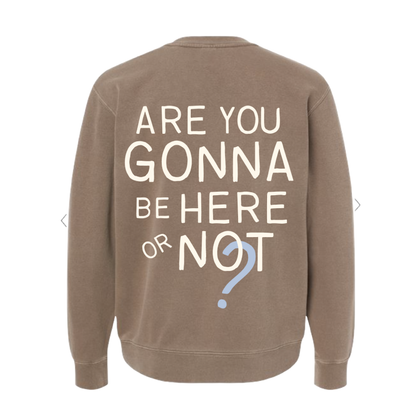 Now is Now Crewneck