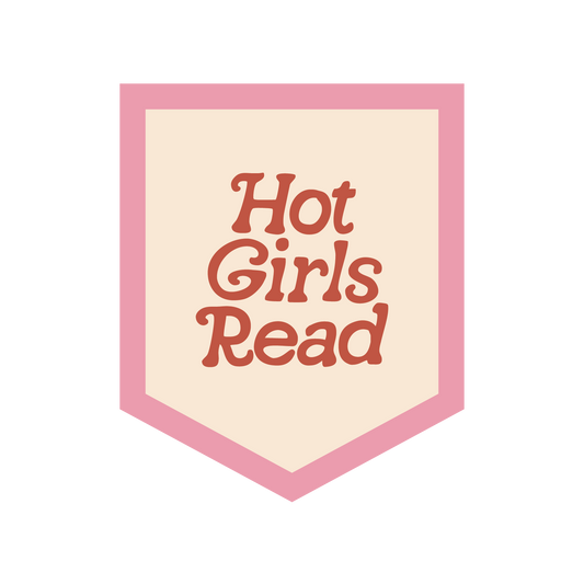 Hot Girls Read Pennant Flag
