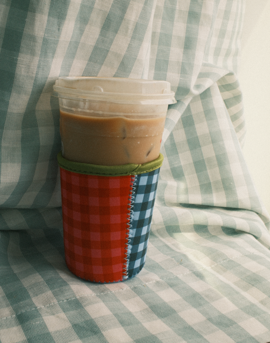 Gingham Drink Sleeve