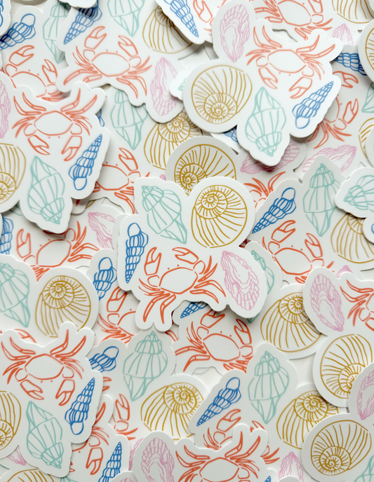 Seashell Sticker