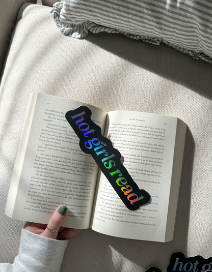 Hot Girls Read (OG) Die Cut Bookmark