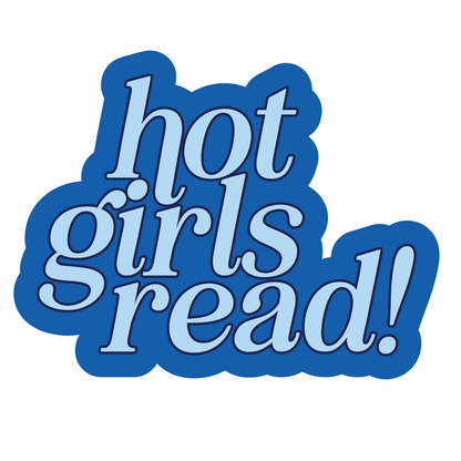 Hot Girls Read Sticker