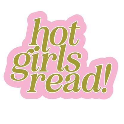 Hot Girls Read Sticker