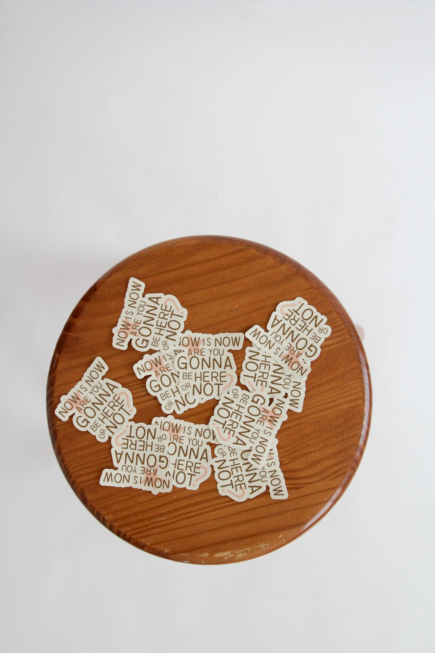 Now is Now Sticker