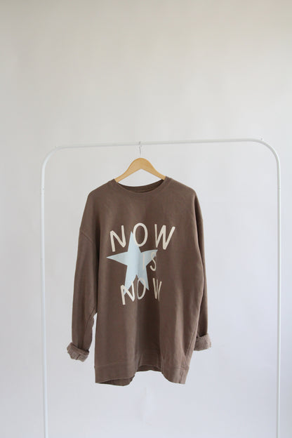 Now is Now Crewneck