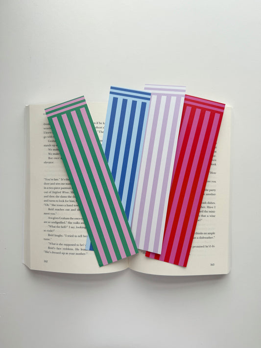 Striped Bookmarks