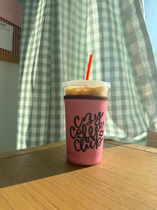 Cozy Coffee Club Drink Sleeve