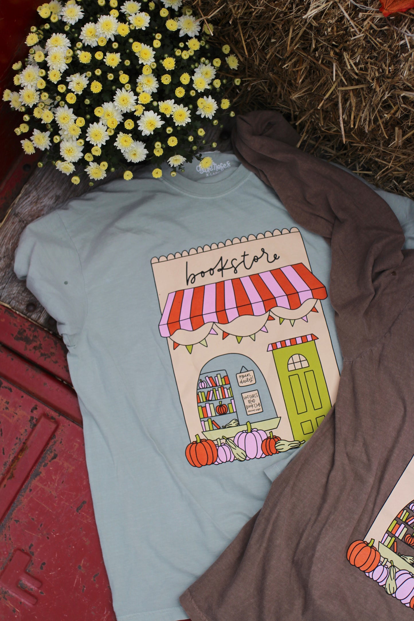 Fall Bookstore Short Sleeve Tee