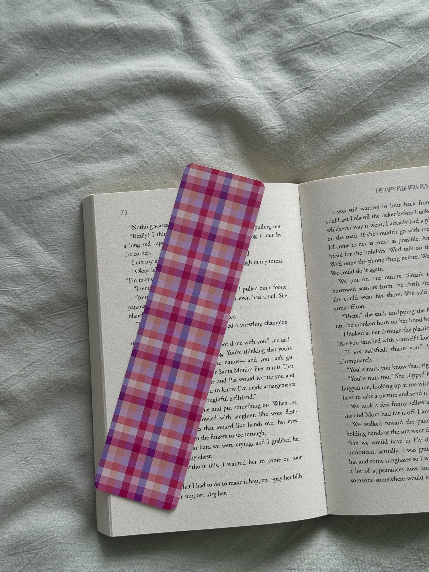 Plaid Bookmarks