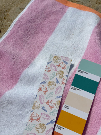 Beachy Bookmark Set