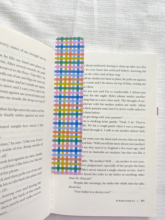 Plaid Bookmarks