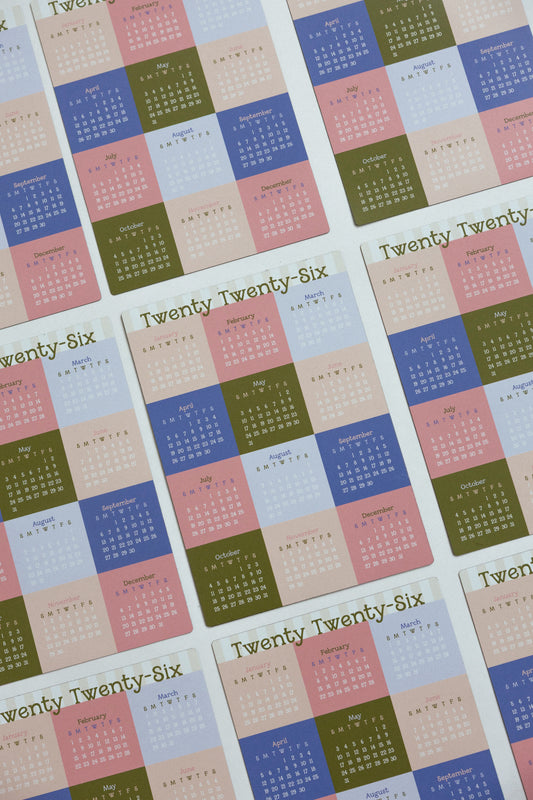 2026 Calendar Magnet