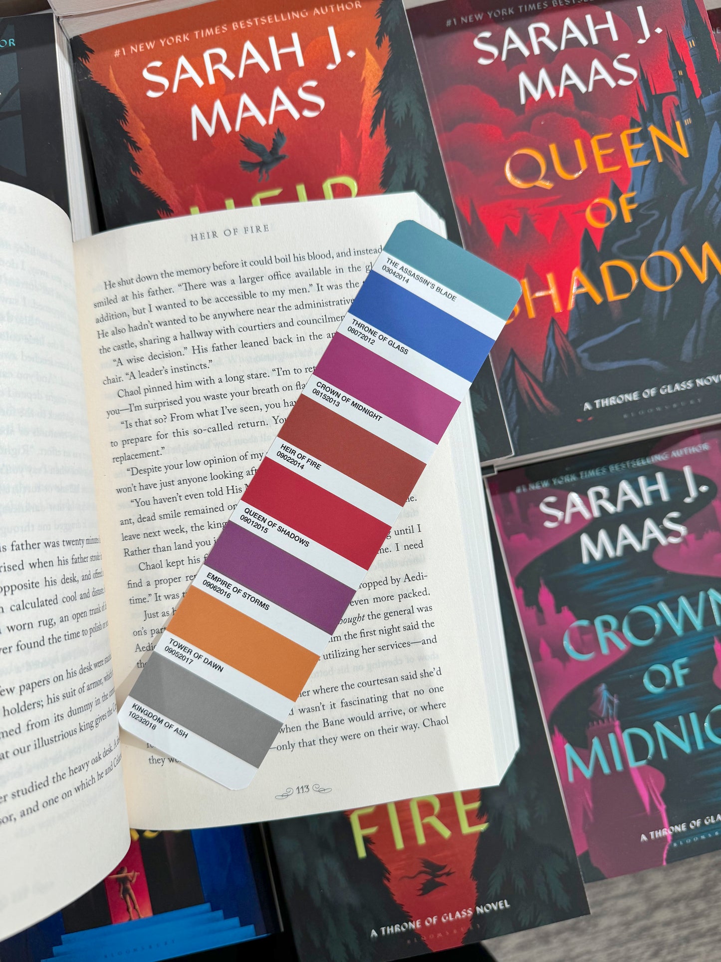 TOG Color Swatch Bookmark