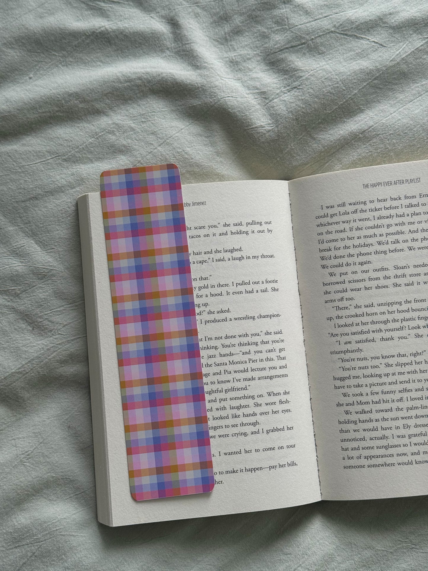 Plaid Bookmarks