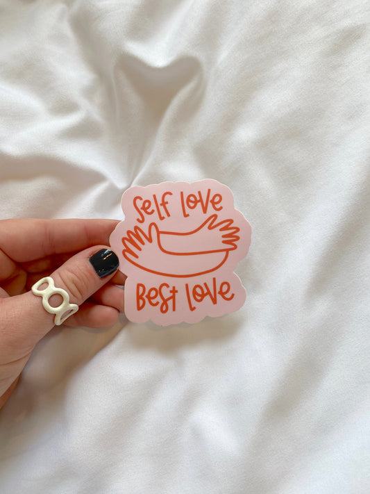 Self Love Best Love Sticker